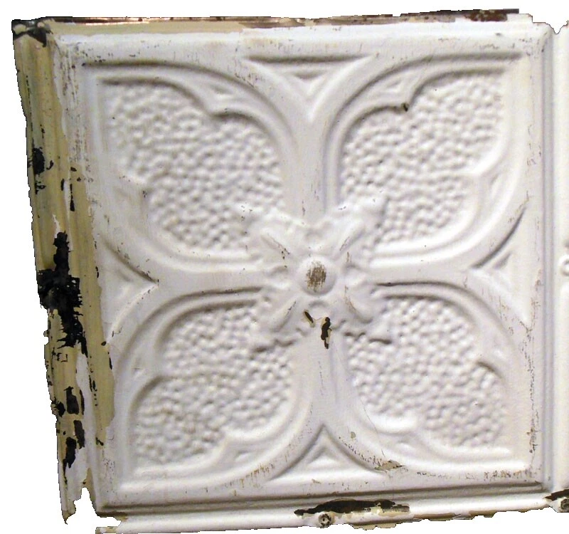 Estaño Blanco Victoriano antigüedades arquitectónicas y para Jardín