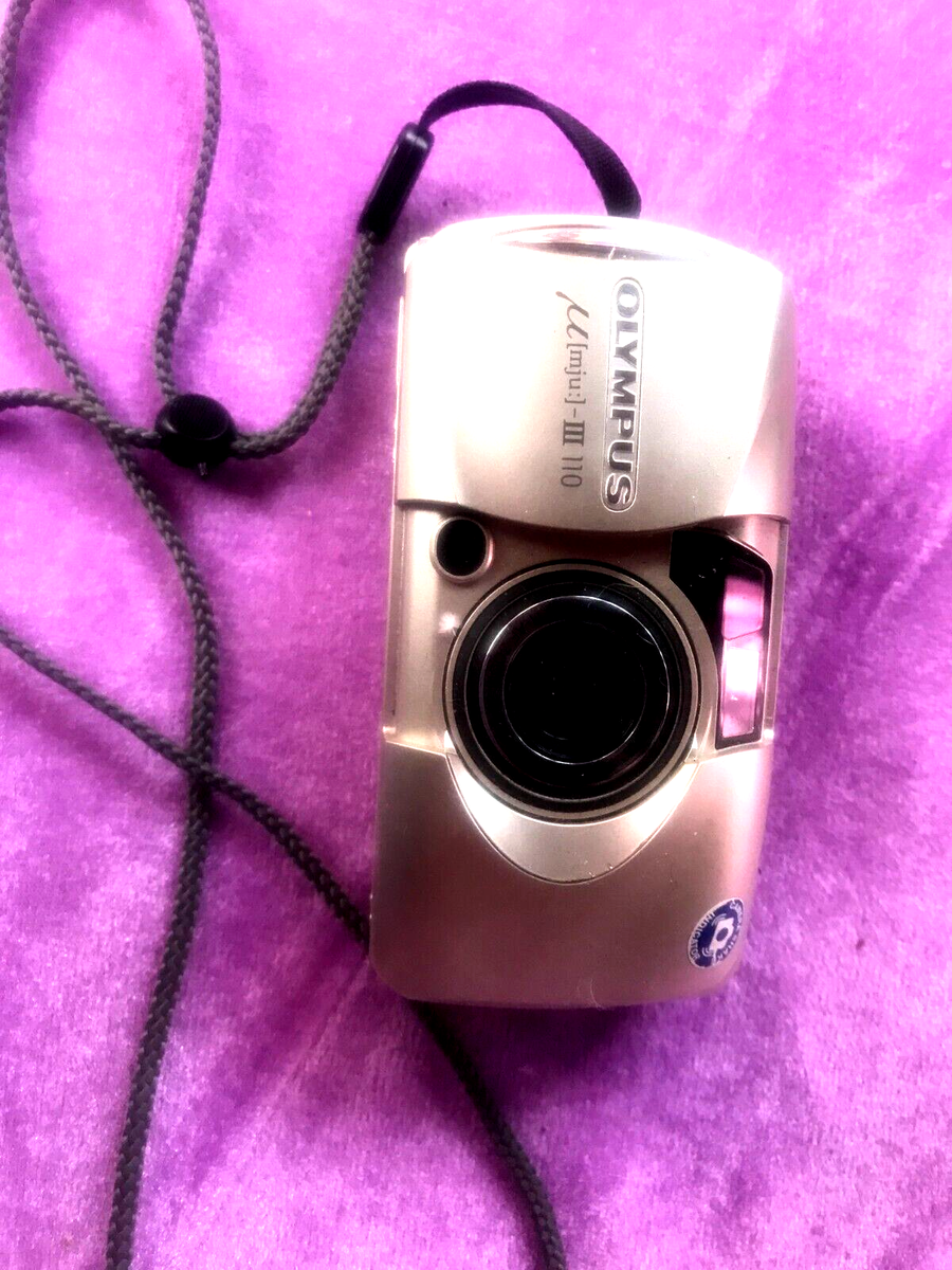 【完動美品】Y-688 OLYMPUS μ【mju:】Ⅲ 120 Olympus MJU III 120 35mm Point & Shoot Film Camera