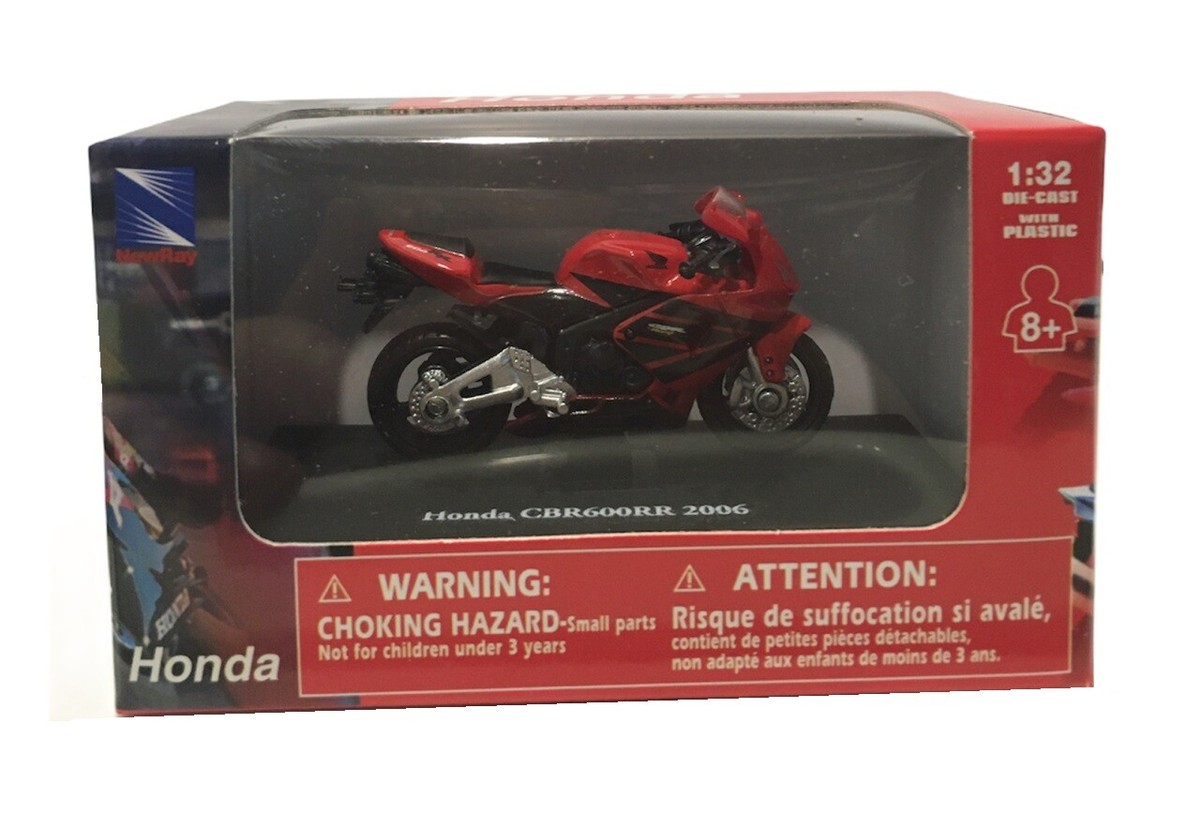 Modellino Moto Yamaha YZF-R6 Scala 1:12 Pressofuso, Nero, Per Collezionisti