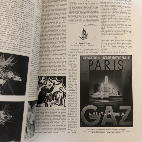 L'Illustration, Apr 17, 1937, FRENCH NEWS/PHOTO MAG, ALFRED GEISS NUDE COVER - Picture 2 of 9