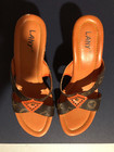 Women's Brown "LANY" Wedge Shoes  Size 7 — photo 1
