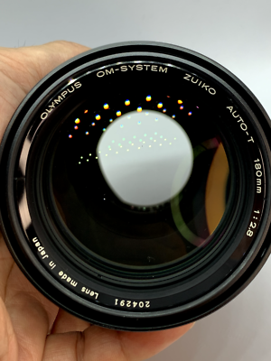Olympus ZUIKO OM-SYSTEM AUTO-T 180mm 2.8 camera Lens [ MINT ] From