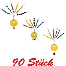 90 x Gummistopper für Posen Waggler Angelzub...
