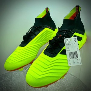 adidas Predator 18.1 FG Solar Yellow/Core Black/Solar Red DB2037 Men's Size 11.5 | eBay