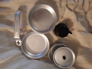 Vintage Coleman Mess Kit, Aluminum