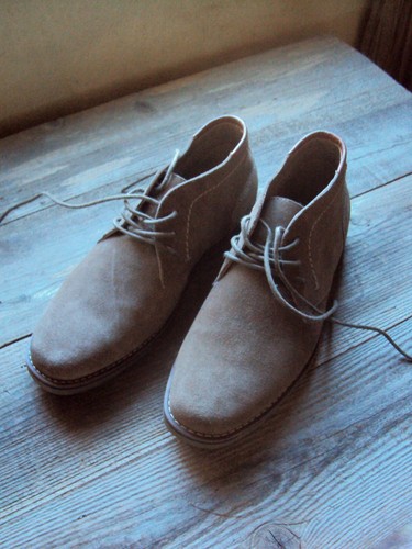 Sonoma Goods for Life Men's 7.5 Vitalize Ortholite Suede Upper Grey Dress Shoes - Picture 2 of 8
