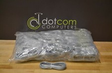 Lot 100 Silver Line Cord 2Pair 4Wire Analog ESI 12 16 24 30D 40 48 60 60D 14ft