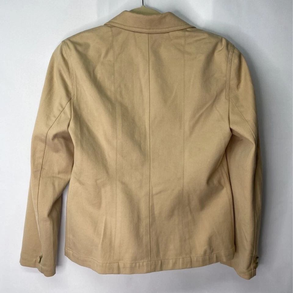 Chaqueta Blazer Mujer Emanuel Ungaro Liberte Beige Manga Larga Bolsillos 4/38 Foto 4 de 4