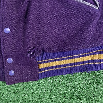 Vintage Trophy Jacket Northwestern State Varsity Letterman Jacket