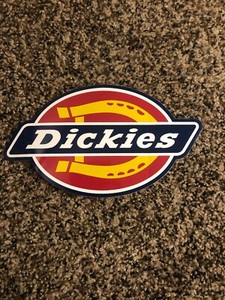 Dickies Sticker Sheet – 8.25 X 4 Inches, Three Decals, Skateboard Stickers