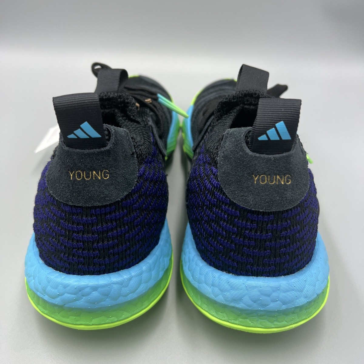 【バッシュ】アディダス Trae Young2 中古 Adidas Trae Young 2 Basketball Shoes, Black/Green/Blue. Sz 6
