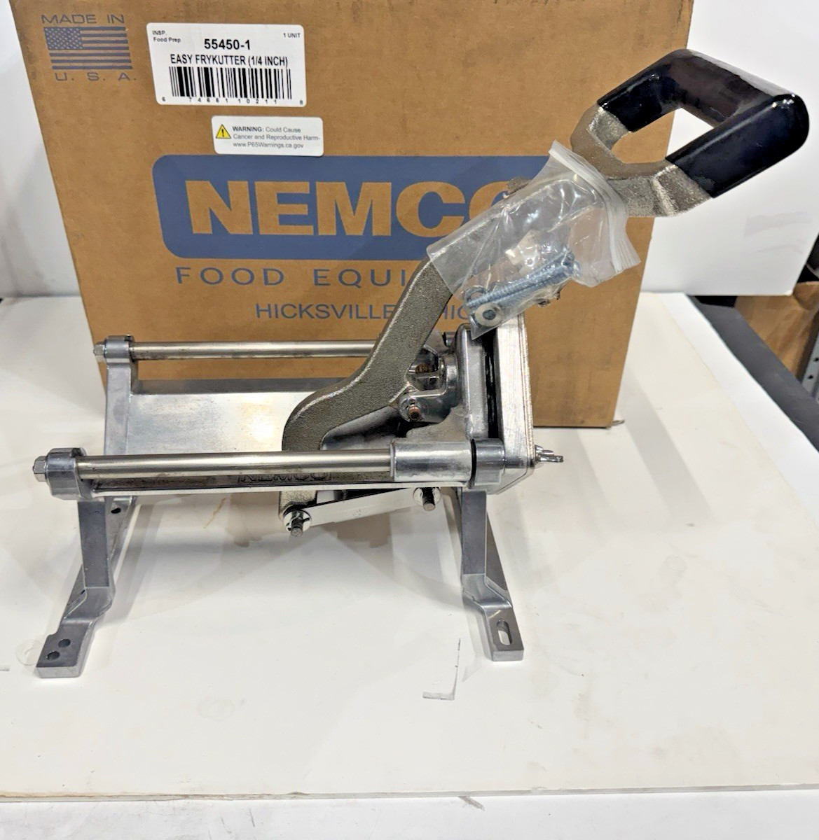 Nemco 55450-1 FryKutter Easy French Fry Potato Cutter 1/4" Cutting Blade NEW!