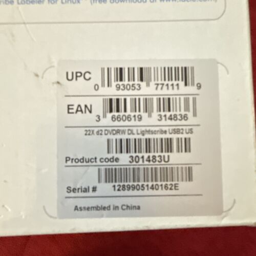 Lacie d2 Professional Dual DVD+RW - Picture 3 of 3