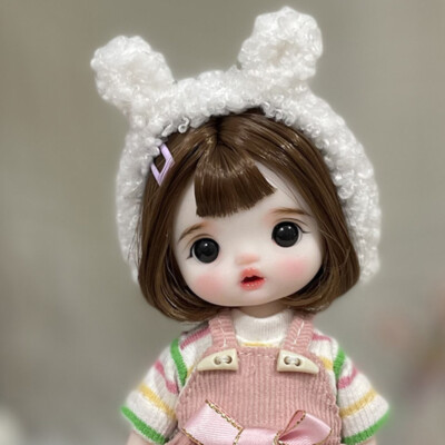 1/8 BJD Doll 16cm Ball Jointed Body Girl Dolls Mini Cute