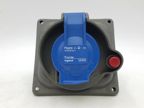 Legrand Hypra Prisinter 52002 16A 250V Industrial Socket Receptacle IP44 2p+ NOS - Picture 2 of 11