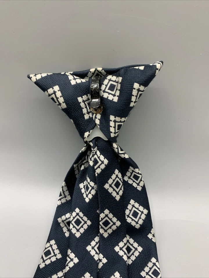 Corbata clip de tela Wembley Wemlon vintage años 60’s-1970’s-17” Foto 4 de 4