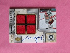 2006-07 The Cup   Foundations. Cam Ward Auto and Quad Jerseys. SP # 1/10 !!