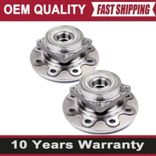 4WD Front Wheel Bearing Hub Pair for 1994 1995-1999 Dodge Ram 2500 8-Lug DANA 60