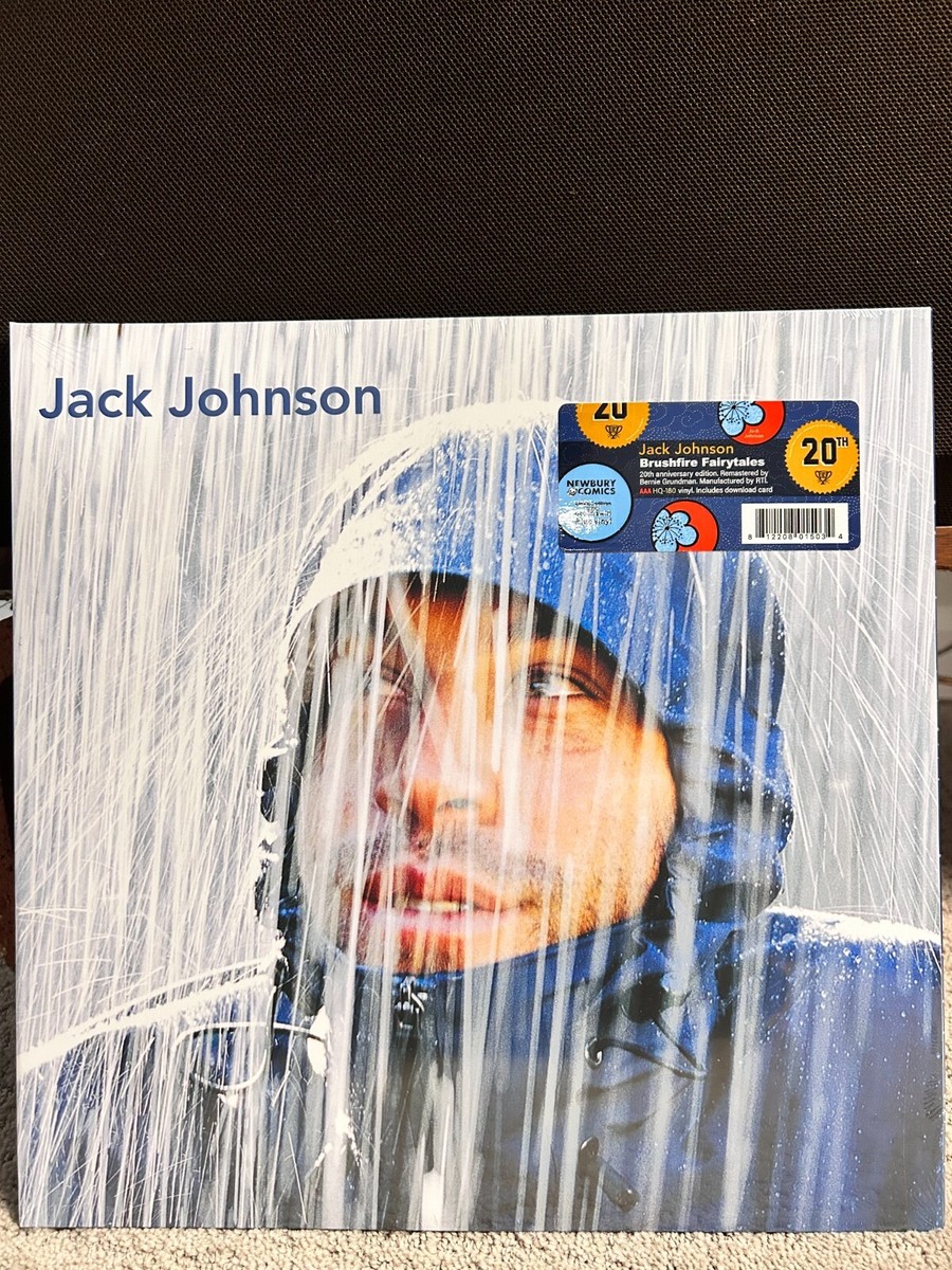 Jack Johnson Brushfire Fairytales Vinyl New Sealed 20th