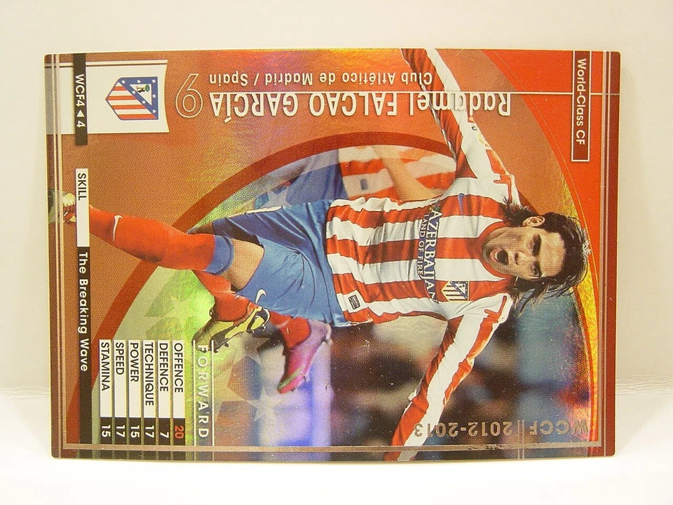 Panini WCCF 2012-13 WCF Radamel Falcao Garcia 1986 Columbia　No.9 ATM World‐Class - Image 3 of 4