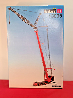 Kran Elektrisch Kibri H0 13005 H0 LIEBHERR LTM 1400 Mit Wippspitze