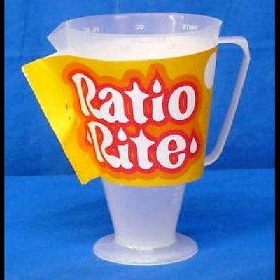NEW Ratio Rite Measuring Cup Ratio Rite  RATIO RITE Cup  FREE SHIP