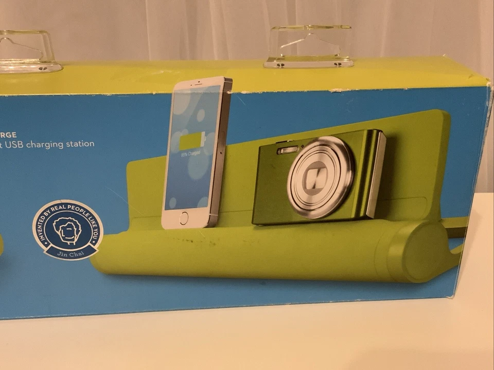 Quirky Converge 4-port USB Charging Station POP GREEN PCVG3-GN01 - Image 2 of 4