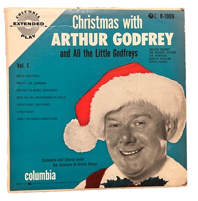 Christmas With Arthur Godfrey B-1909-45 RPM-Extended Play Record