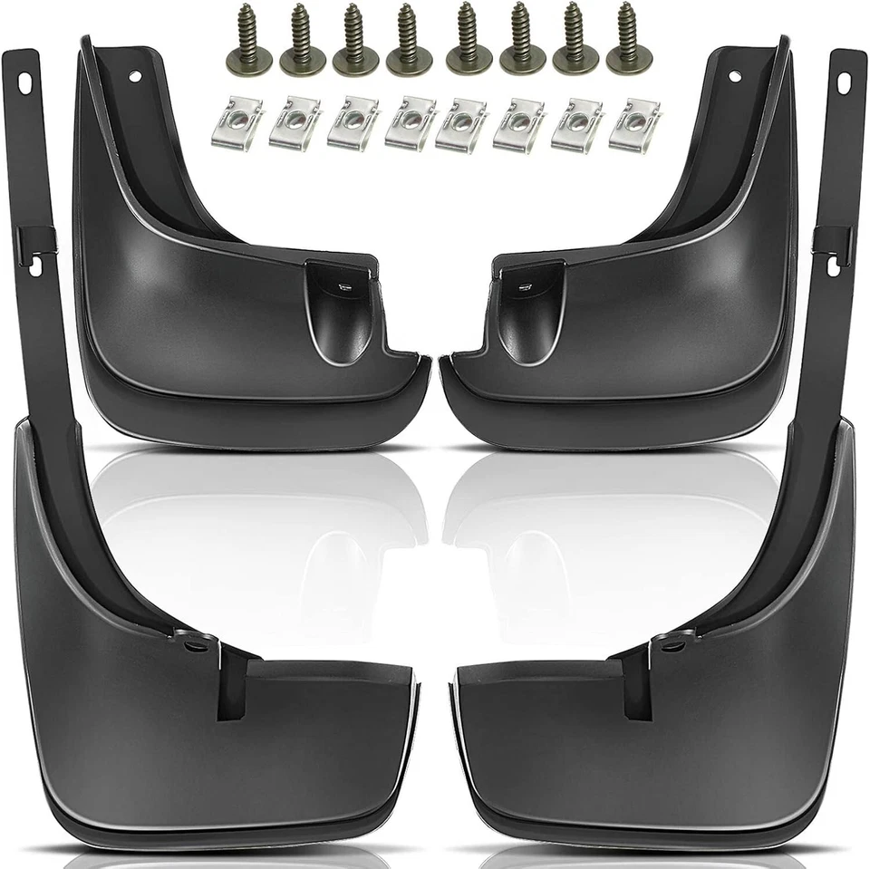 Guardabarros delanteros + traseros 4 piezas para Toyota Corolla 1998-2002 Foto 2 de 4