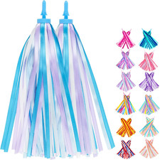 Bike Streamers Bike Tassels for Kids 1 Pair, Kids Bike Accessories Scooter