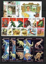Briefmarken Lot Republik Guinea 80er/90er Jahre gestempelt.