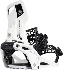 2026 Nidecker SuperMatic Drop In Snowboard Bindings White XL (11-14)