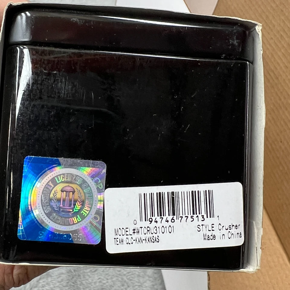 Reloj Kansas Jayhawks Sparo Sports Gambito Estilo NCAA Mercancía Oficial Foto 4 de 4