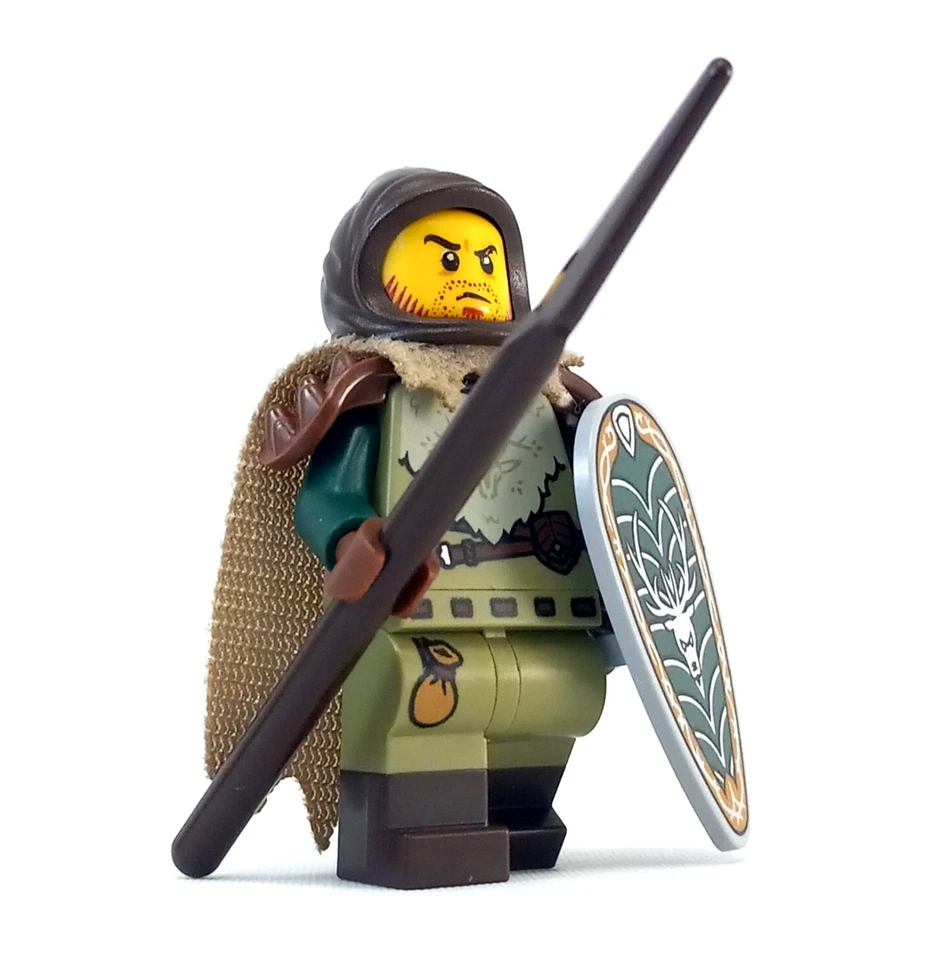 LEGO Castle Dark Forestmen Minifigure Rogue Stag Knight BAM Forestman Ranger - Image 3 of 4