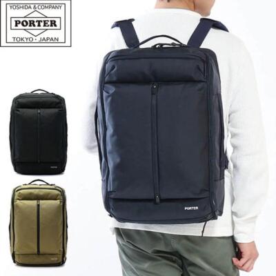 バッグ PORTER UPSIDE 3WAY BRIEFCASE NAVY PORTER UPSIDE 3WAY BRIEFCASE NAVY