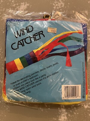 Vintage Retro Rainbow Wind Catcher By B And E Sales Company - NEW