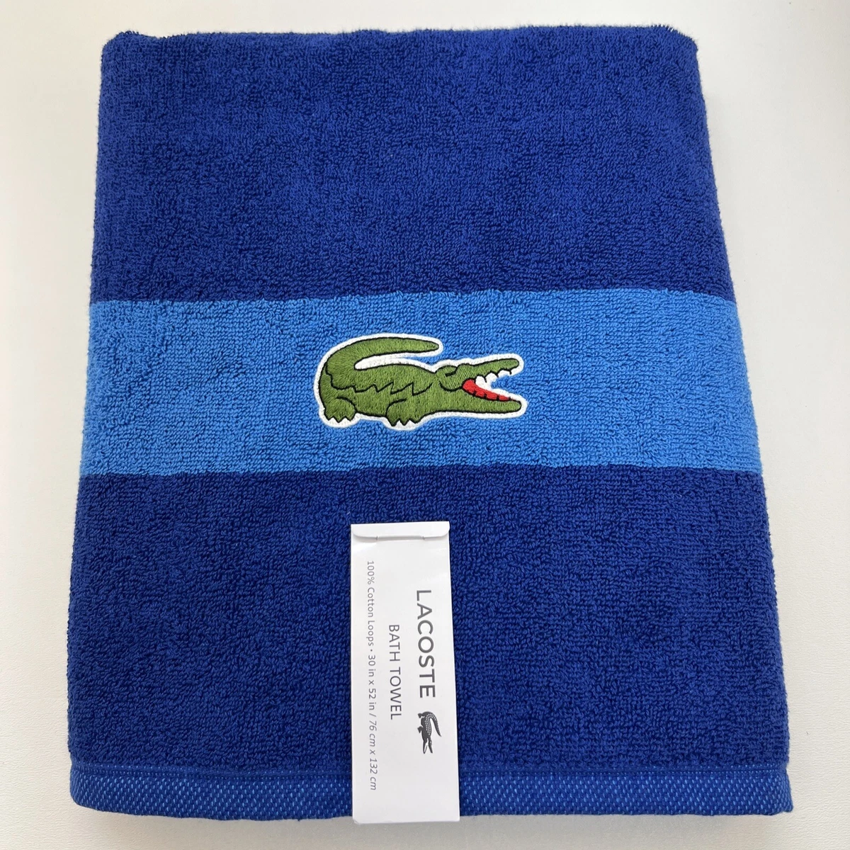 Lacoste blue towel Clearance