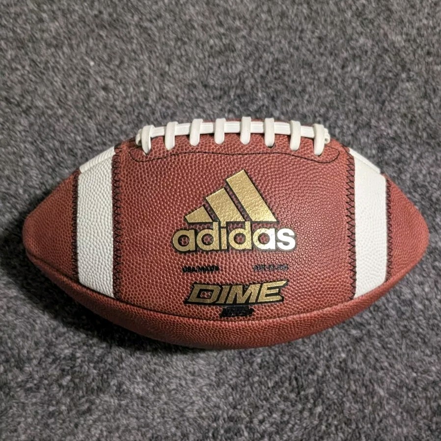 Adidas Dime Gold Official Leather Football -Made In USA- CK6612