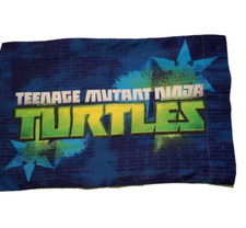 Ninja Turtles Teenage Mutant Pillowcase Standard Twin Bedding Nickelodeon
