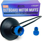 Boat Motor Muffs, Outboard and Inboard I/O Engine Flush Kit, Hose Adapter, for M