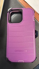 OtterBox Defender Pro Case for Apple iPhone 13 Pro Max 12 Pro Max - Happy Purple