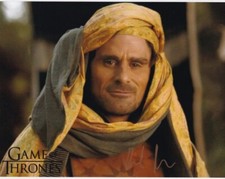 DANIEL RABIN signed Autogramm 20x25cm GAME OF THRONES in Person autograph COA
