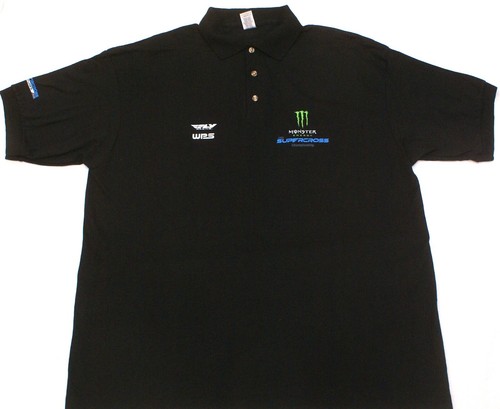 Polo Monster Energy Supercross AMA Championship TV Crew, taglia 2XL XXL - Foto 3 di 3