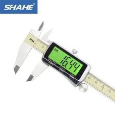 SHAHE 6'' Electronic Digital Vernier Caliper Backlight Caliper Guage 150mm