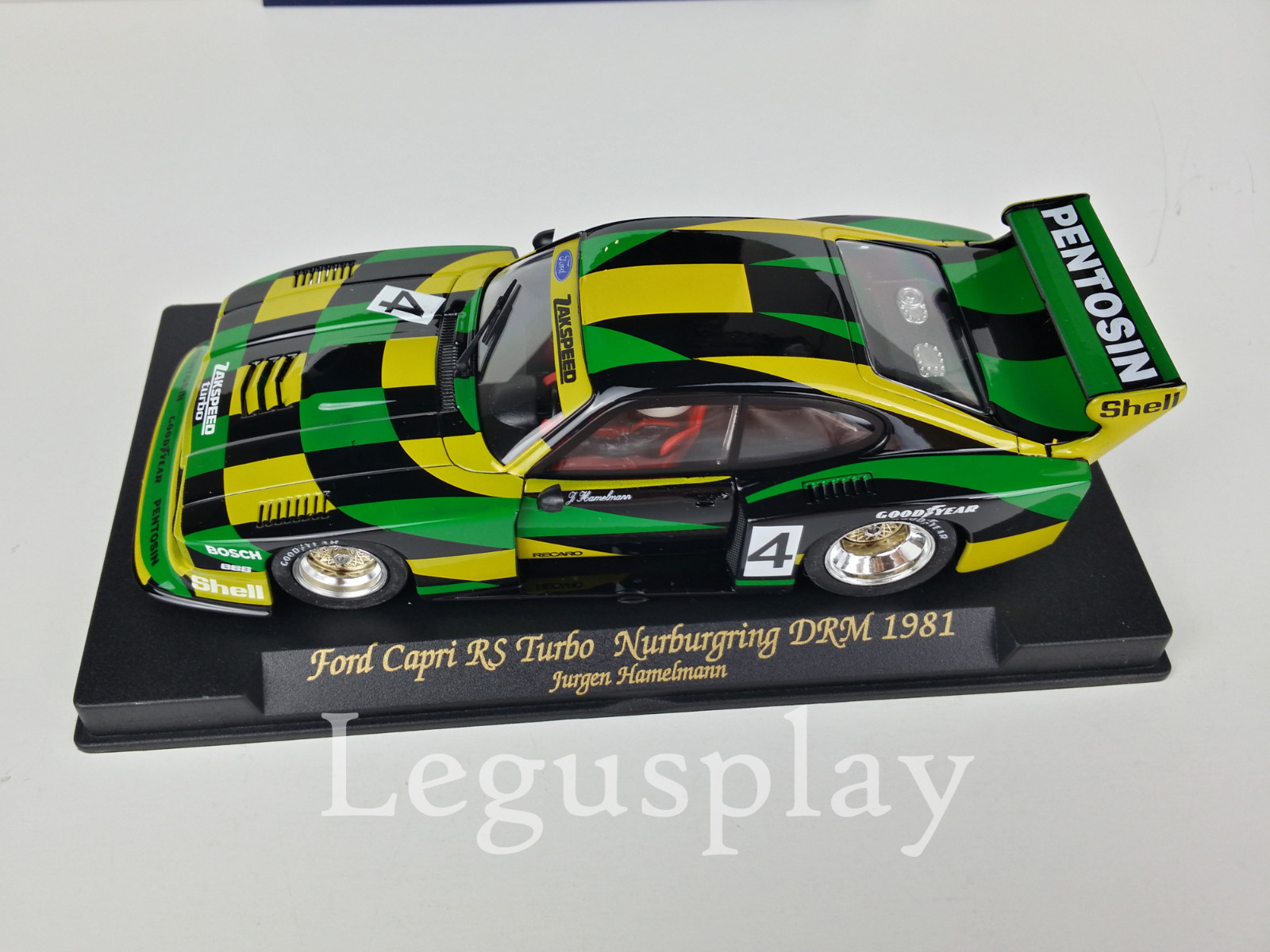 Slot car scx scalextric fly A143L Ford Capri Rs Turbo Nürburgring 