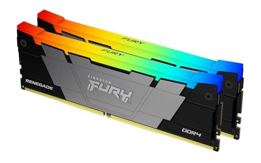 (TG. 64GB) Kingston FURY Renegade RGB 64GB 3200MT/s DDR4 CL16 DIMM (Kit da 2) Me