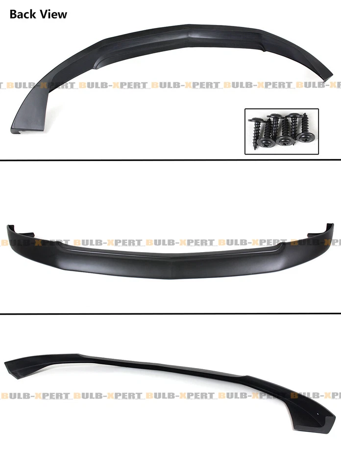 FOR 2005-2009 FORD MUSTANG GT V8 FRONT BUMPER LIP CHIN SPOILER SPLITTER BODY KIT - Image 3 of 4