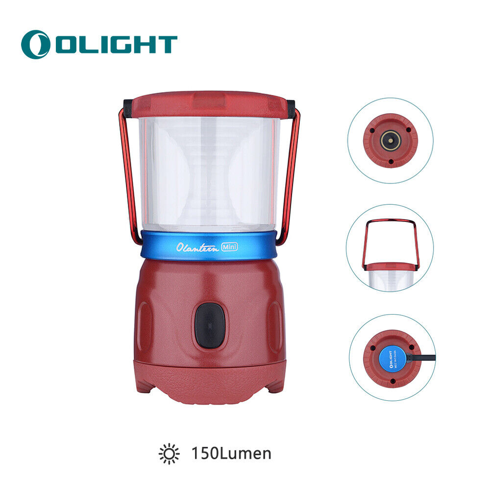 Details zu  Olight Olantern Mini 150Lumen Camping Lampe LED Laterne für draußen&Outdoor IPX4 Beliebte Sofortlieferung