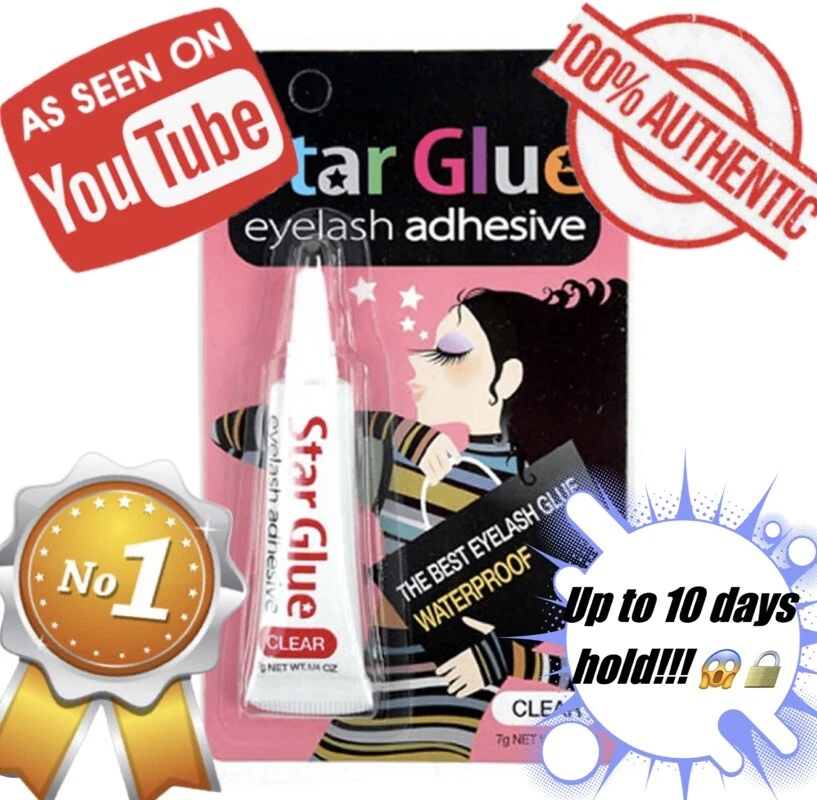 Up to 10 DAYS HOLD!!! Best Reviewed & Bestselling Lash Eyelash Waterproof Glue!