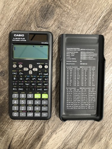 CASIO Scientific Calculator FX-991 FX991ES FX-991ESPLUS-2-W 2nd Edition |  eBay